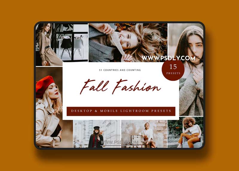 Lightroom Presets - Fall Fashion KWEHHVF