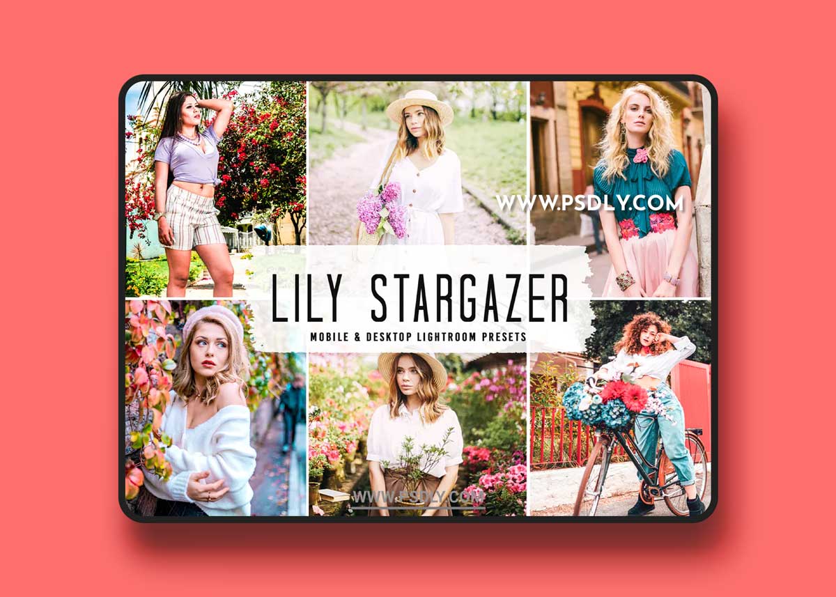 Lily Stargazer Mobile & Desktop Lightroom Presets