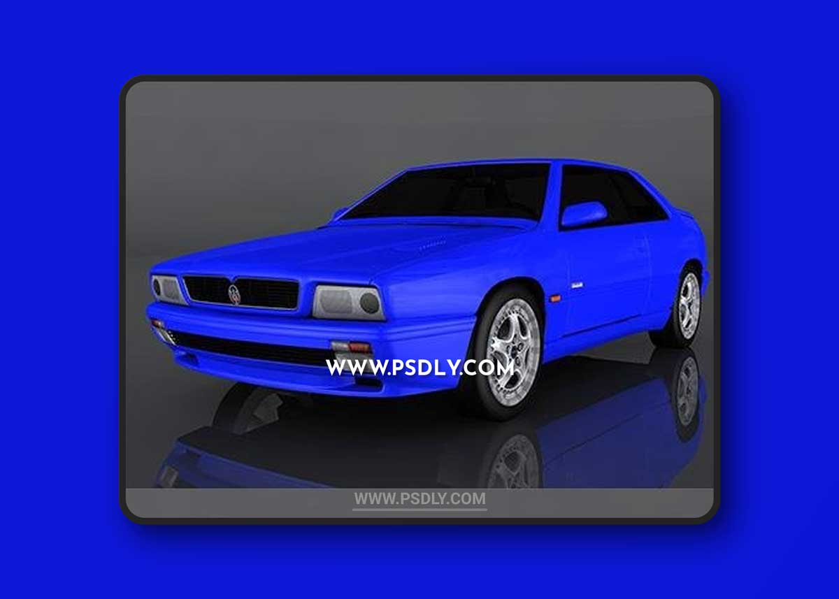 Maserati Ghibli 3D Model o89433