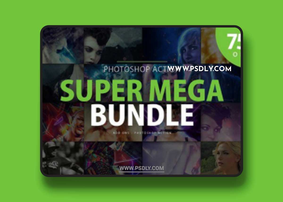 Mega Bundle Photoshop Action