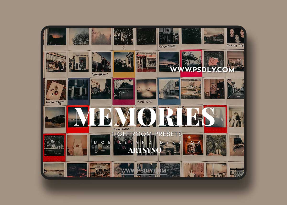 Memories Lightroom Presets Dekstop and Mobile