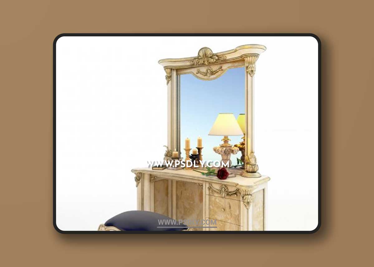 Moblesa pier glass 3D Models