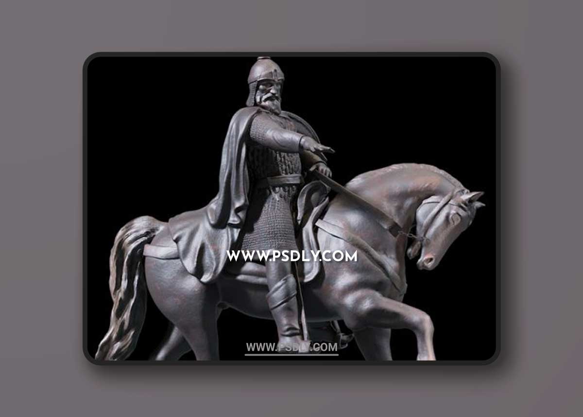 Monument to Dolgoruky 3D Models