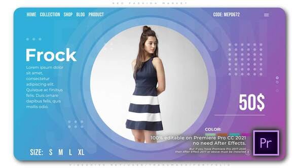 Videohive - Neo Fashion Market - 33629778