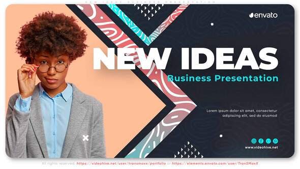 Videohive New Ideas Business Presentation 33877809