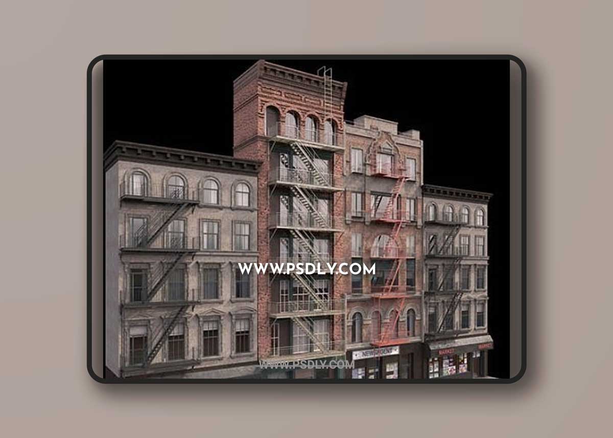 New York Brooklyn buildings fasads