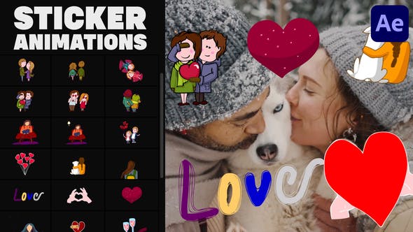 Videohive Love Lyric Animations | After Effects 33840076