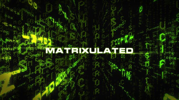 Videohive Matrixulated 8780857