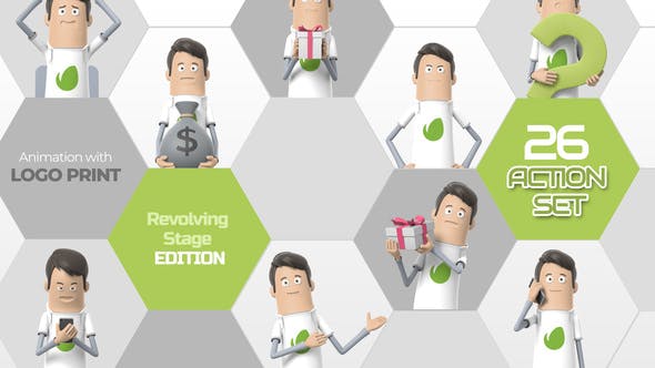 Videohive 26 Action Set Logo Print 33966231