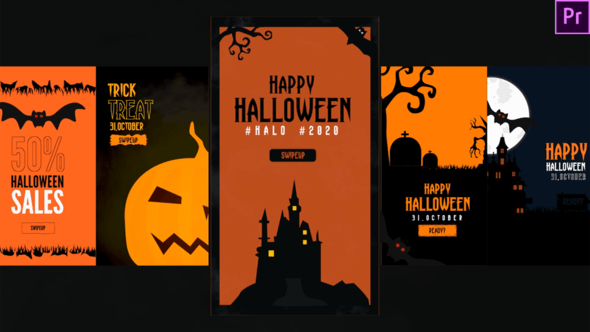 Videohive - Halloween Instagram Stories - 33627253