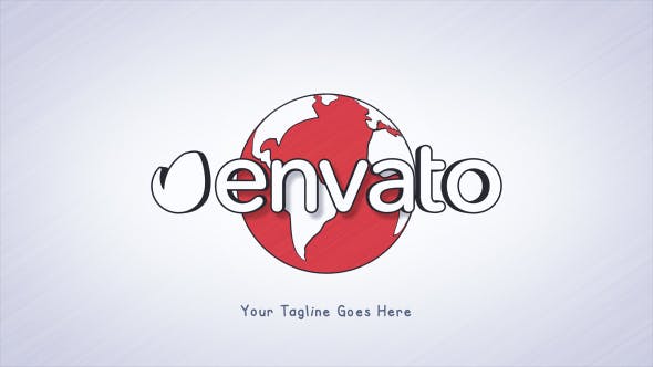 Videohive Cartoon Earth Logo 15197413