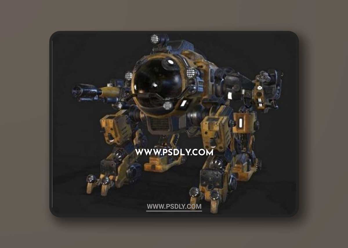 QUADMECHA 3D Models
