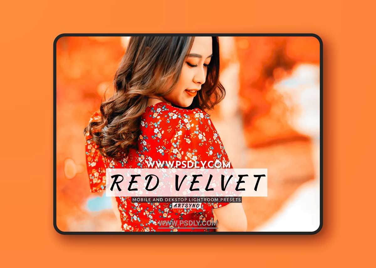 Red Velvet Lightroom Presets Dekstop and Mobile