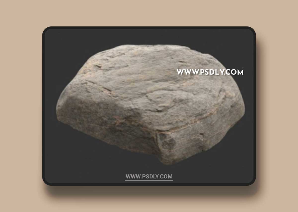 Rock Boulder Large 18