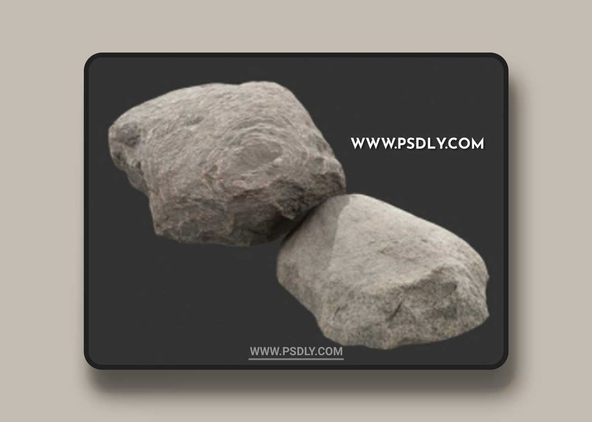 Rock Boulder Large 21