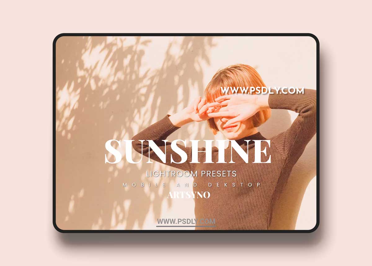 Sunshine Lightroom Presets Dekstop and Mobile