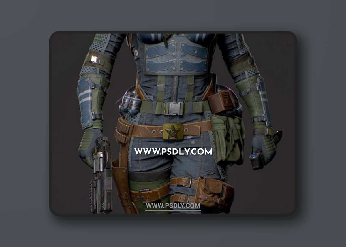 TF Capt Yuliya Dikun 3D Model