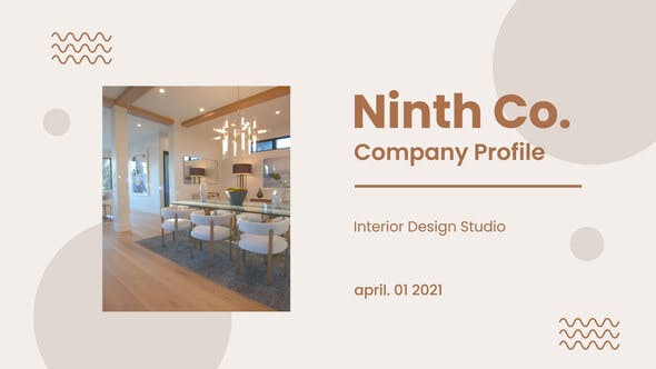Videohive Minimalist Interior Company Profile 33978183