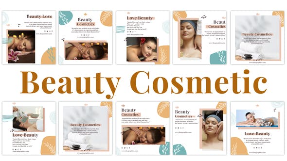 Videohive Beauty Cosmetic Instagram Post 33616114