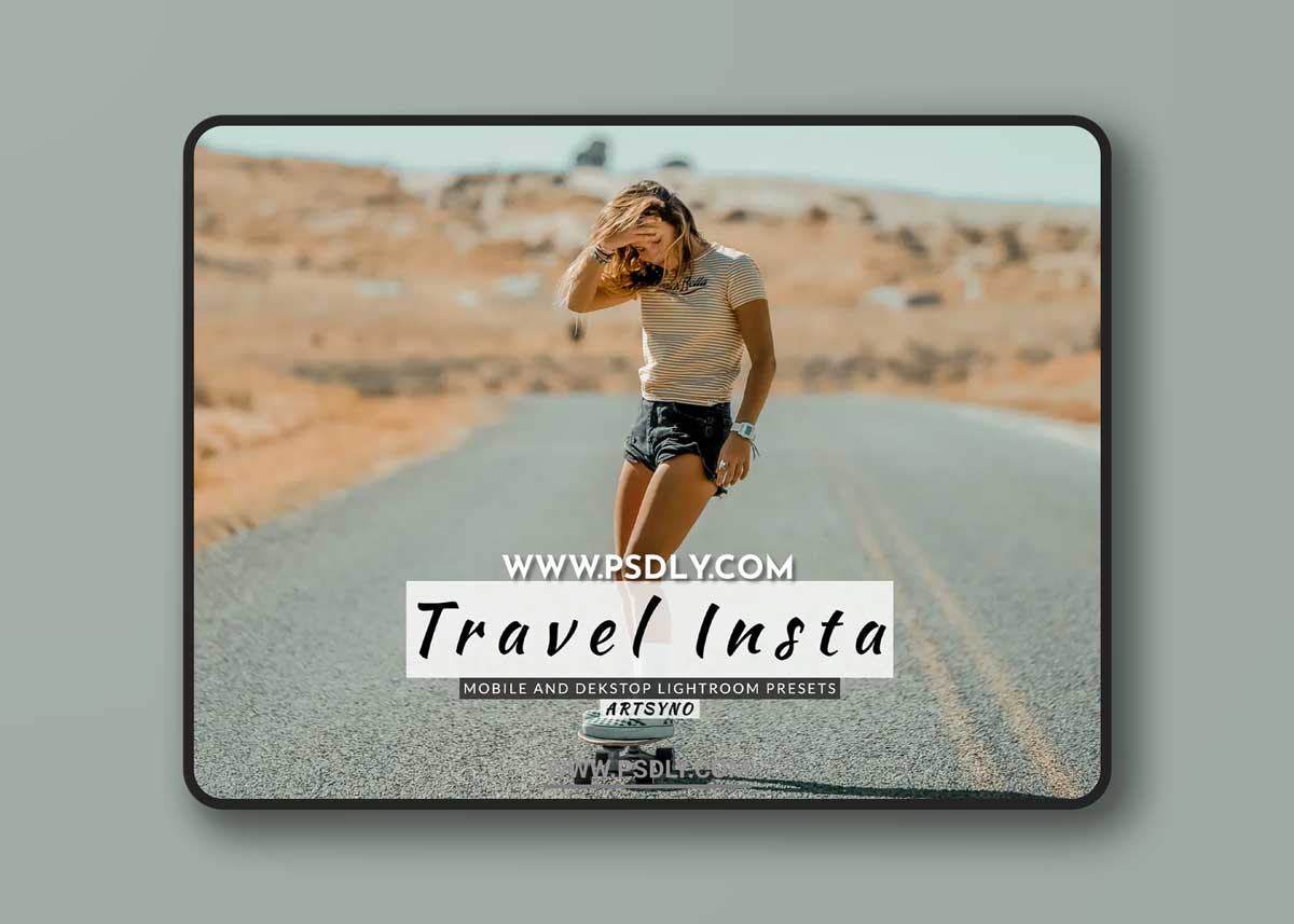 Travel Insta Lightroom Presets Dekstop and Mobile
