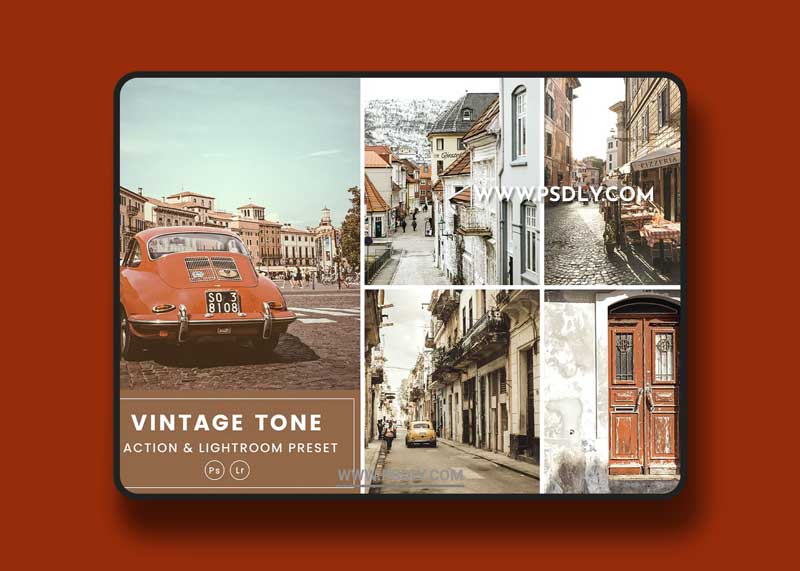 Vintage Tone Action & Lightrom Presets