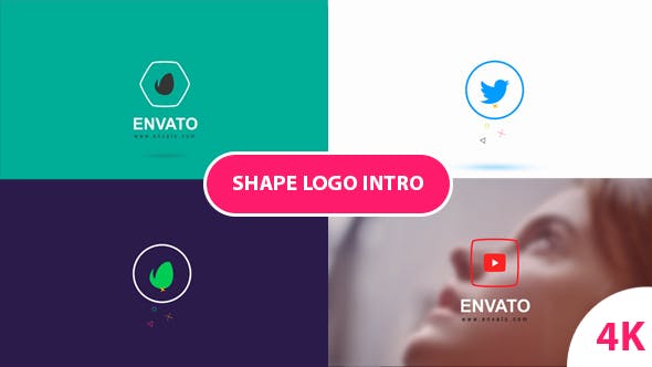 Videohive Shape Logo Intro 20556174