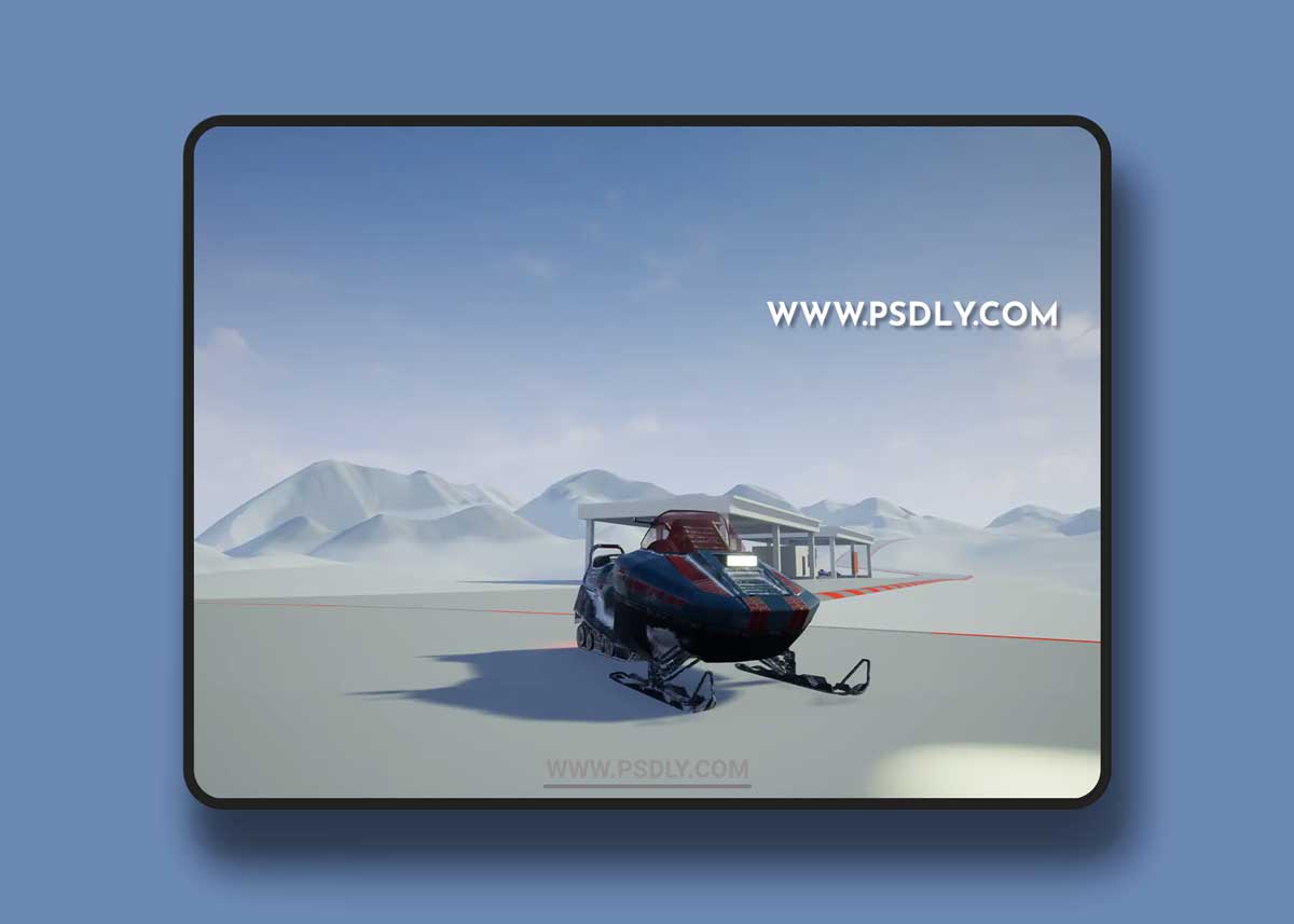 Drivable Vehicle : Snowmobile