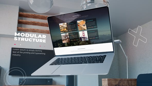 Videohive Premium laptop website promo 33772577