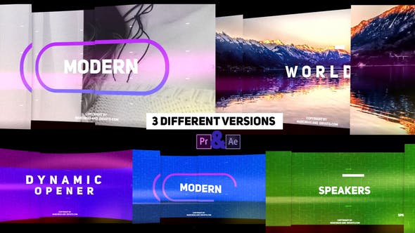 Videohive - Modern and Fast Dynamic Opener - 33631597