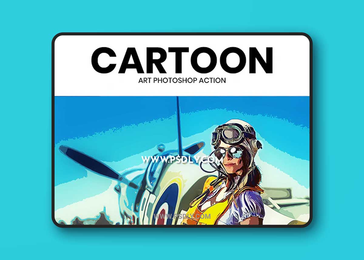 GraphicRiver - Cartoon Art Photoshop Action 23107468