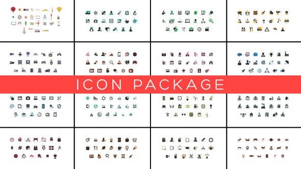 Videohive Icon Package 19803432