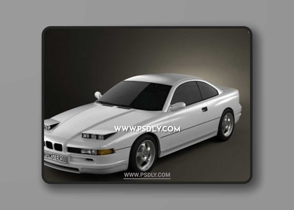 BMW 8-Series 1999 3D Model