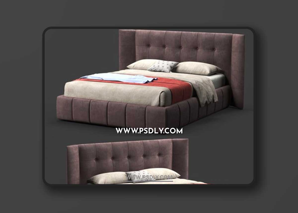 Bed Felis Foster 3D Models