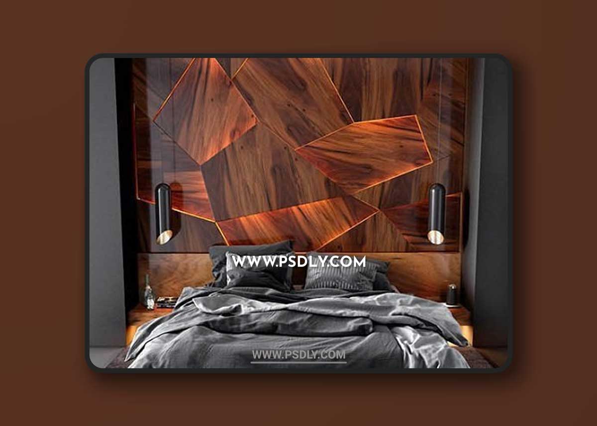 Bedroom set 4 3D Models