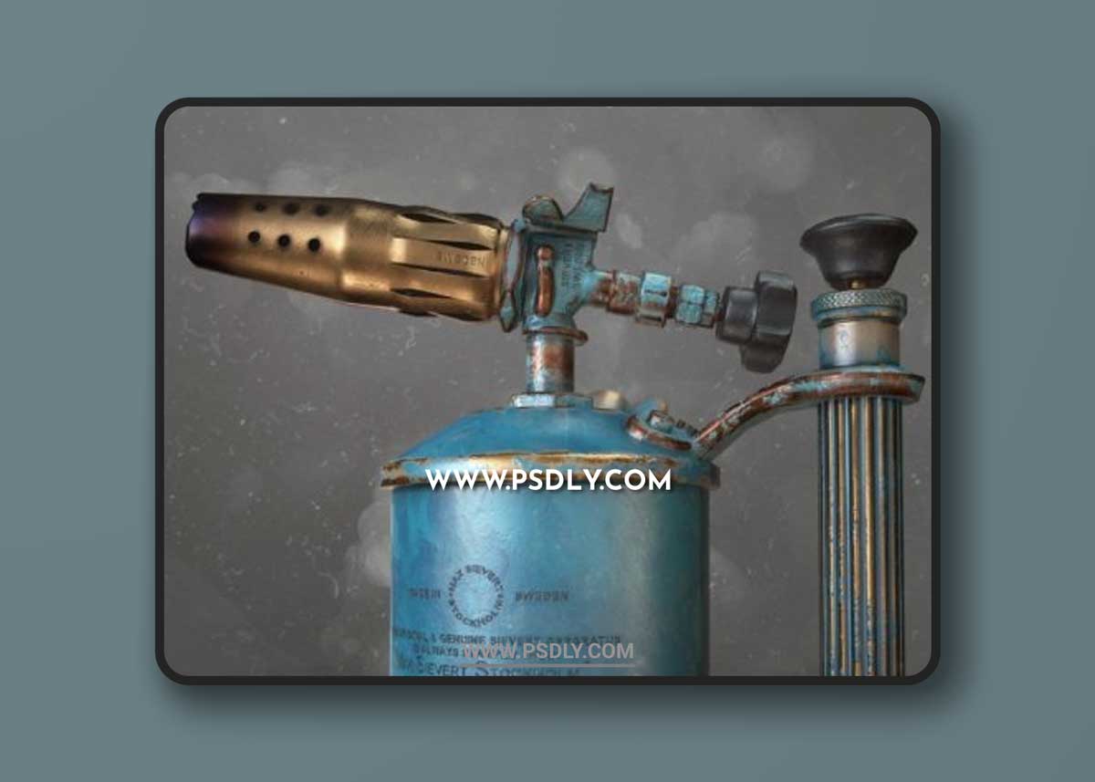 Blow Torch 3D Models