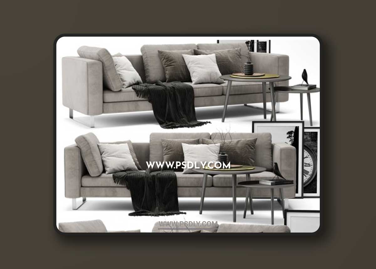 BoConcept Indivi Sofa A 3D Models