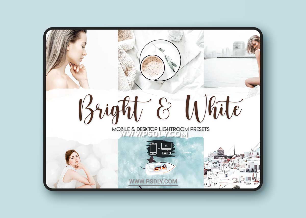 Bright & White - 15 Premium Lightroom Presets