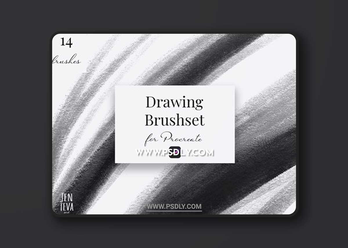 Canvas texture Procreate brushes