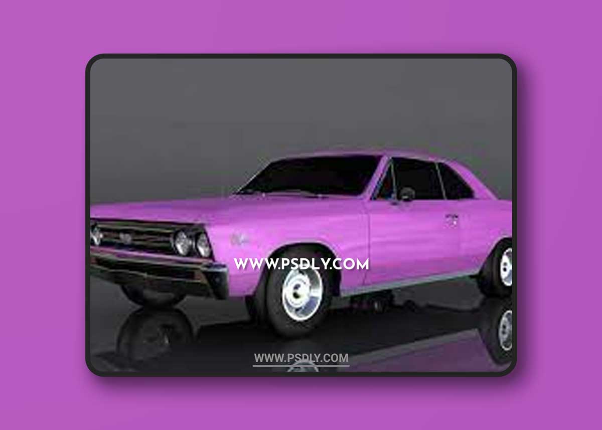 Chevrolet Chevelle SS 1967 3D Model o93688
