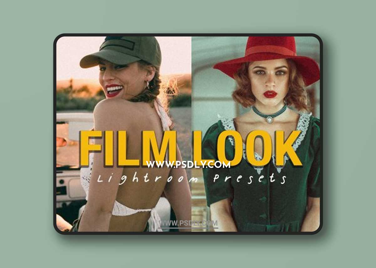 CreativeMarket - 10 FILM LOOK Lightroom Presets 6487385