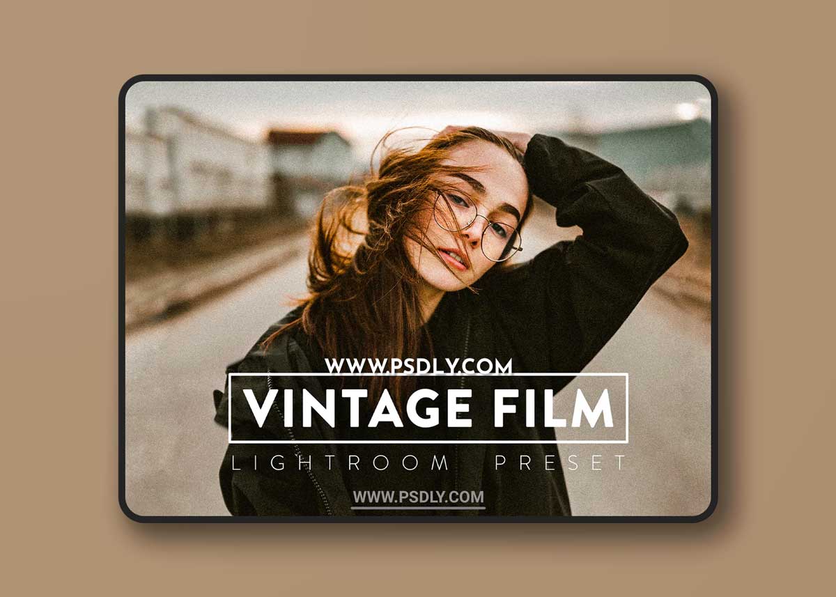 CreativeMarket - 10 VINTAGE FILM Lightroom Presets 6523025