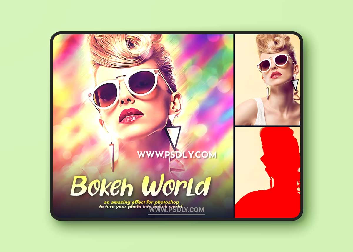 CreativeMarket - Bokeh World Photo Manipulation 6279328