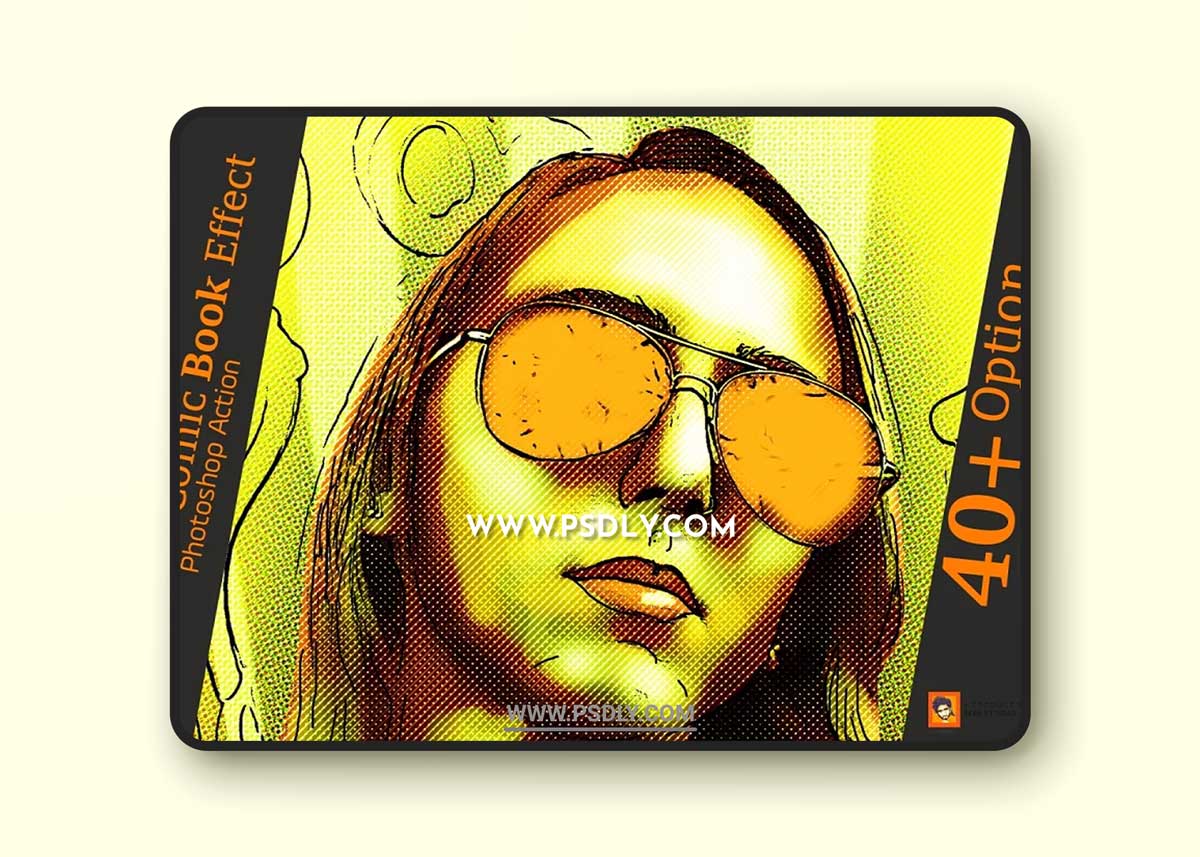 CreativeMarket - Comic Book Effect Photoshop Action 3501813