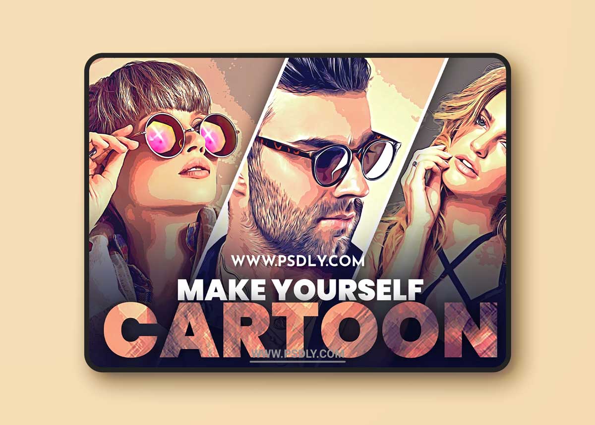CreativeMarket - Make Yourself Cartoon 6454690