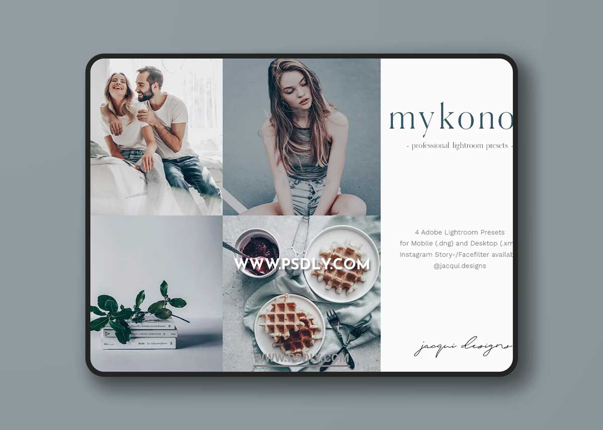 CreativeMarket - Mykonos Lightroom Preset Pack 5759824