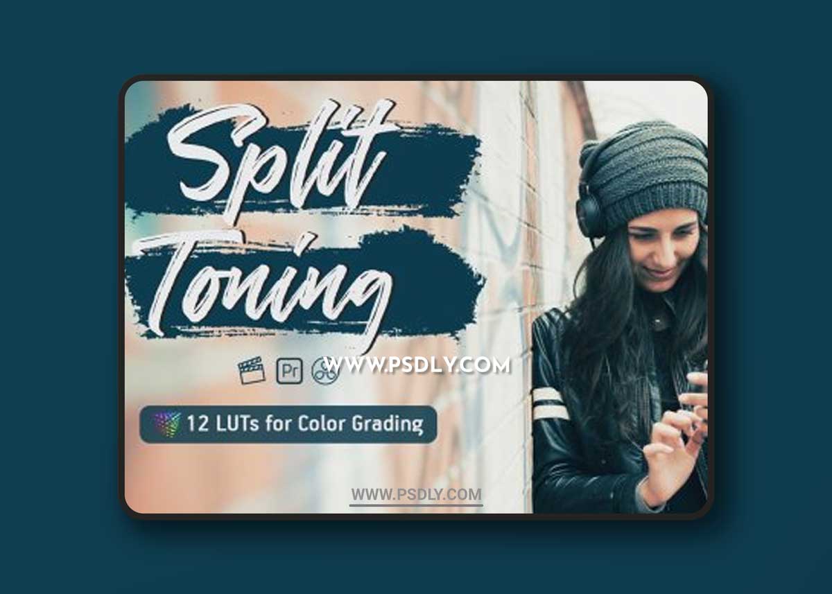 CreativeMarket - Split Toning Video LUTs 6464979