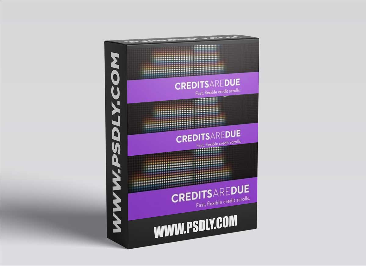 Credits Are Due 1.0 for After Effects
