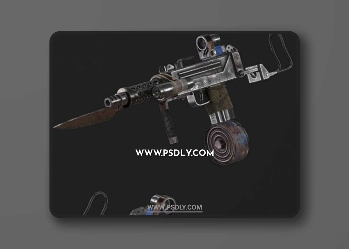 Custom Mac-10 3D Models