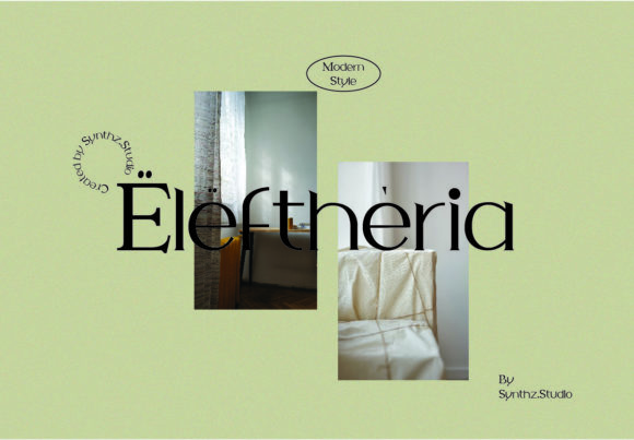 Eleftheria FontEleftheria Font
