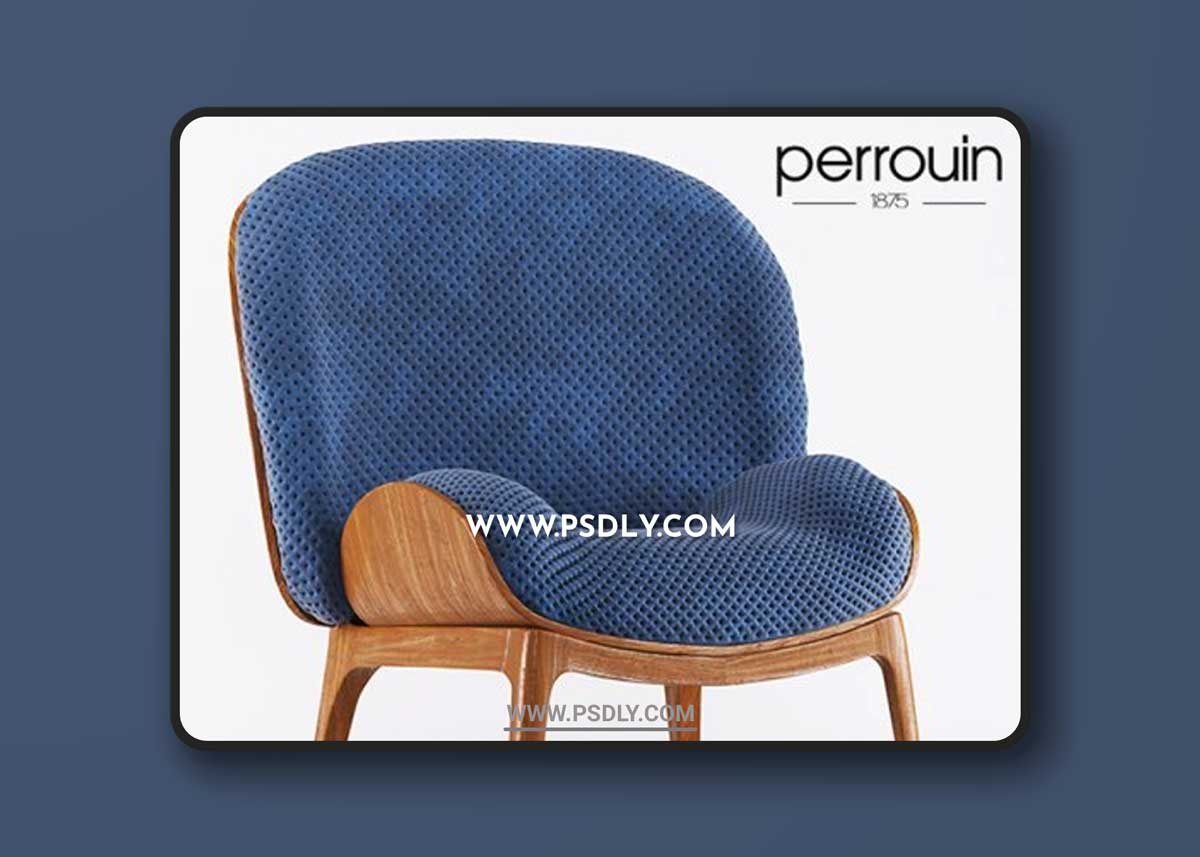Fauteuil Hug Perrouin 3D Models